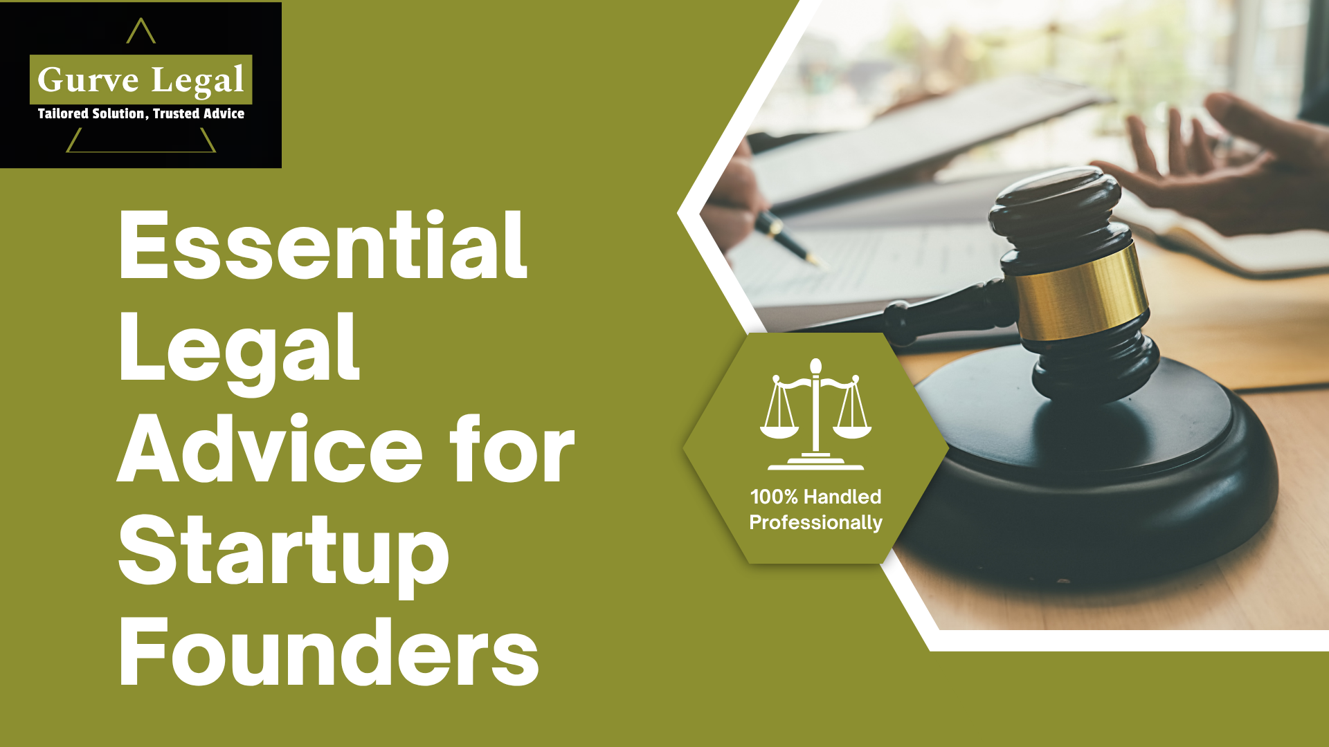 Essential Legal Advice for Startup Founders