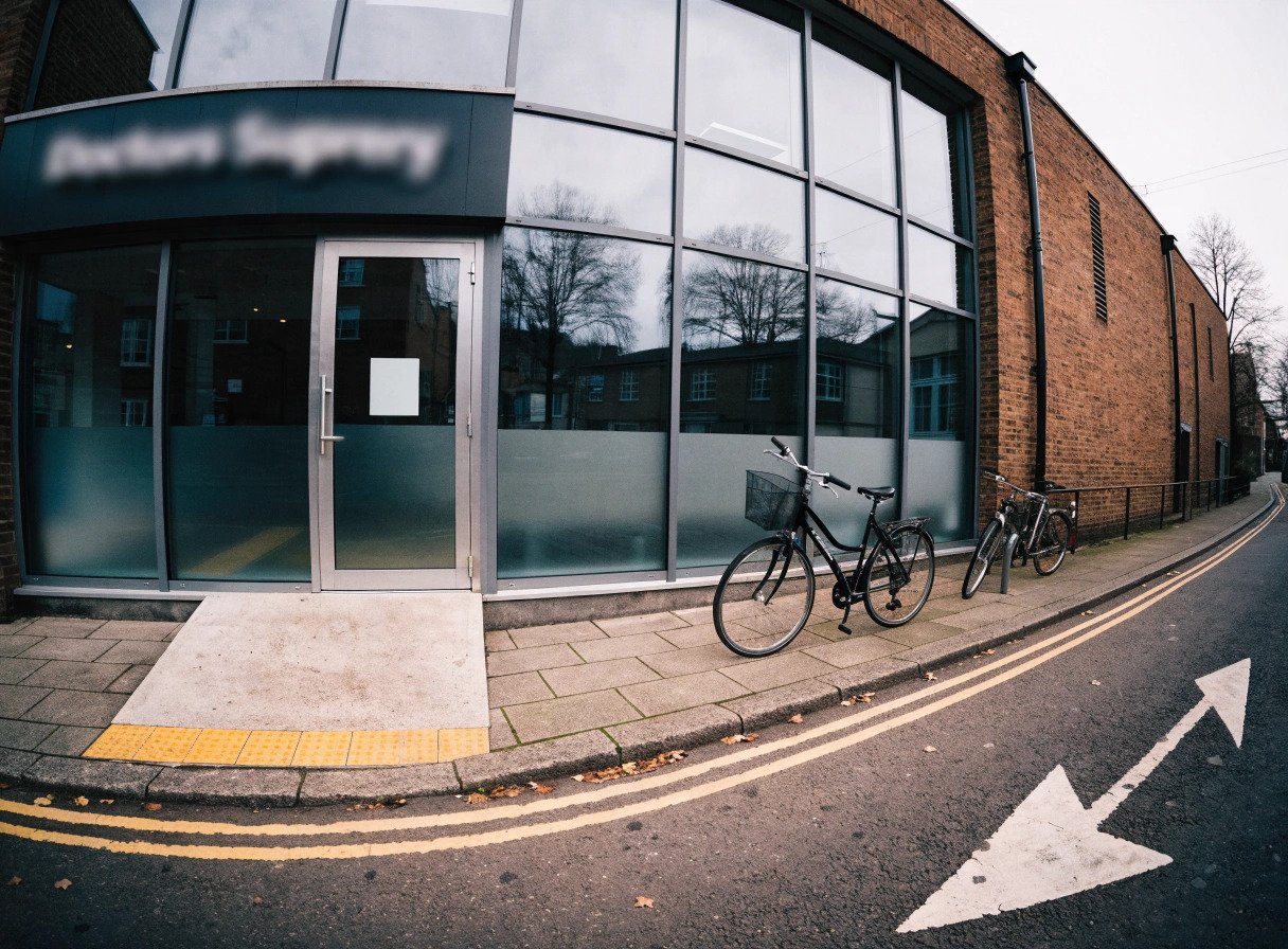 exterior of a modern gp surgery building showing the type of leased premises covered by nhs premises rules