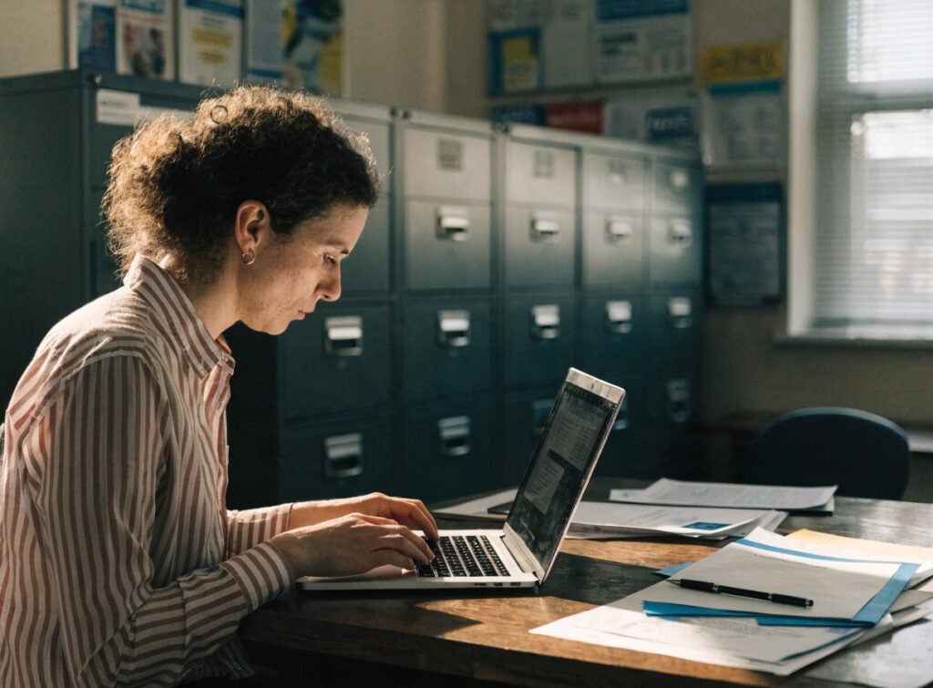 practice manager preparing a cqc registration application ahead of a gp practice merger