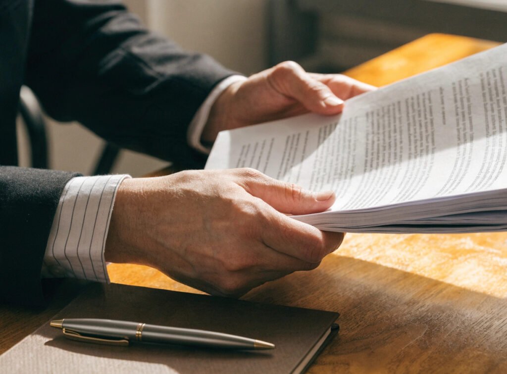 solicitor reviewing the clauses of a gp partnership deed line by line