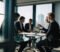 corporate legal services boardroom meeting Business team meeting in a London boardroom discussing corporate legal services and contracts