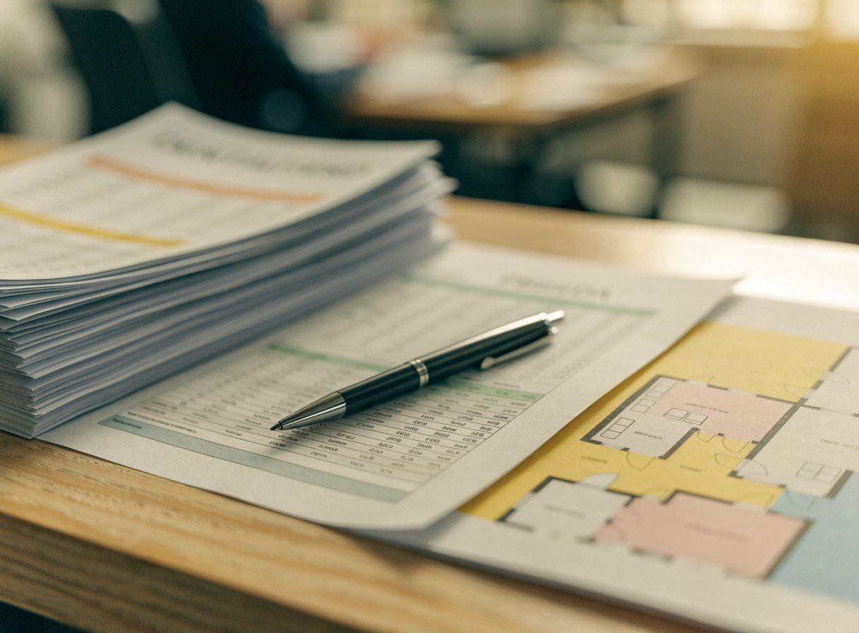 Dental practice valuation report showing EBITDA and goodwill calculations