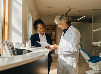 Dentist preparing to sell their dental practice with legal advice